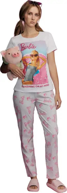 Pijama 2 Piezas Barbie Para Ellas