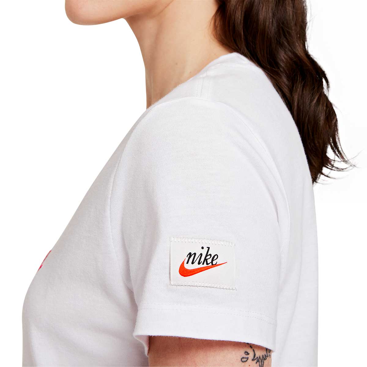 Playera nike online blanca