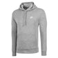 Nike Sportswear Club Sudadera con gorro sin cierre color gris para ellos
