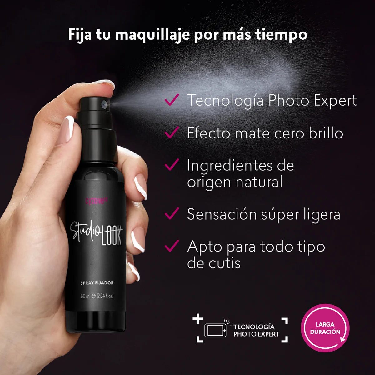 Spray Fijador Maquillaje Studio Look