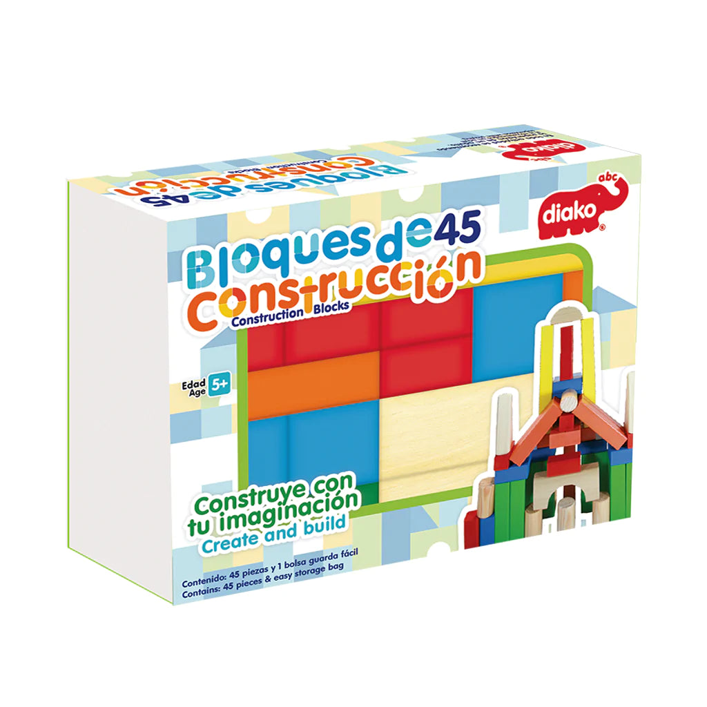 JUGUETE BLOQUES DE CONSTRUCCIÓN 45